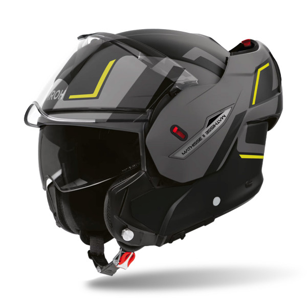 Airoh Airoh mathisse ii helmet genius yellow matt - sm (55-56cm)